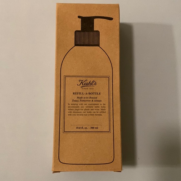 Kiehl's Bath Brand New Limited Edition Kiehls Refill Bottle With One Extra Plump Poshmark